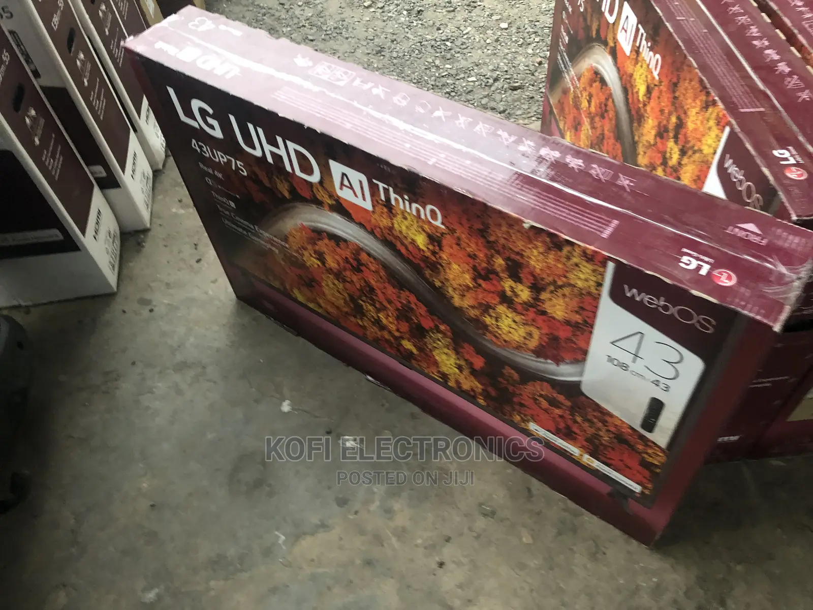 LG 43'' 4K Ultra HD Smart Tv, Netflix, Magic Remote 43up7550