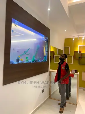 Wall Aquarium With Fishes