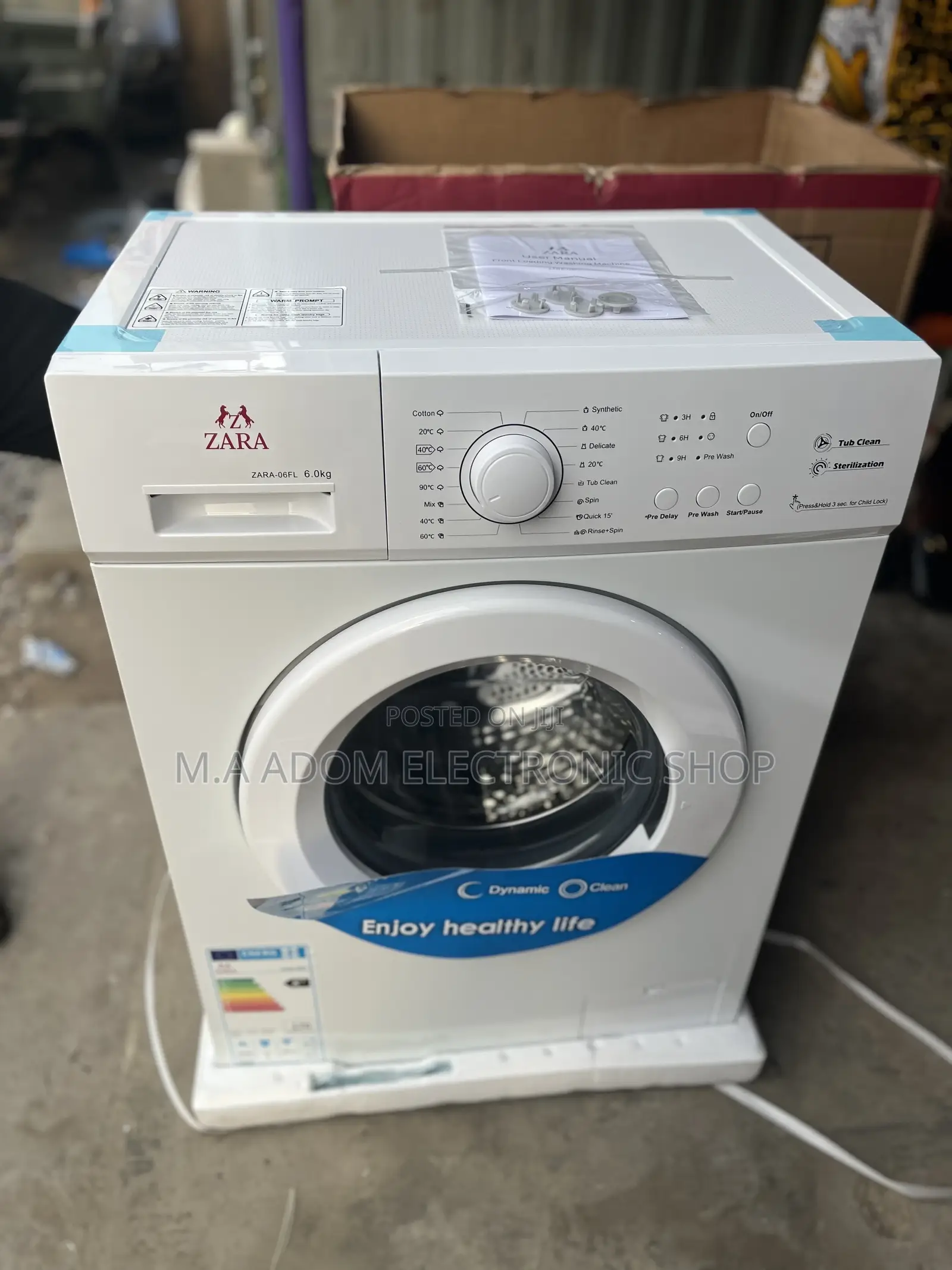 6 Kg Energy Efficient Washing Machine (Brand Name Zara)