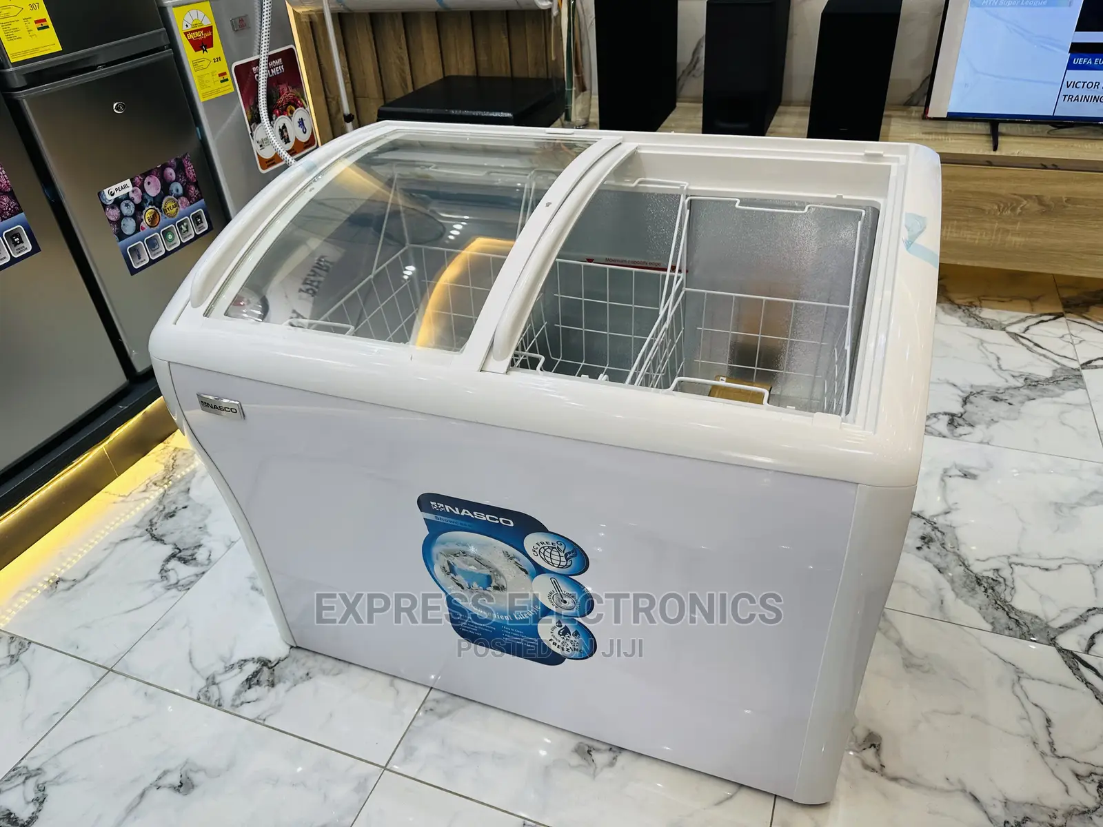 Nasco 366 Ltrs Display Chest Freezer (NAS-FS500G)
