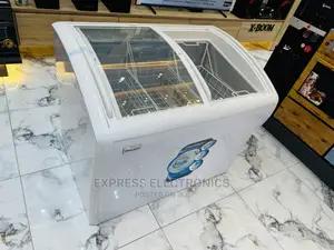NAS-FS500G 458LTR DISPLAY Nasco White Slide Door