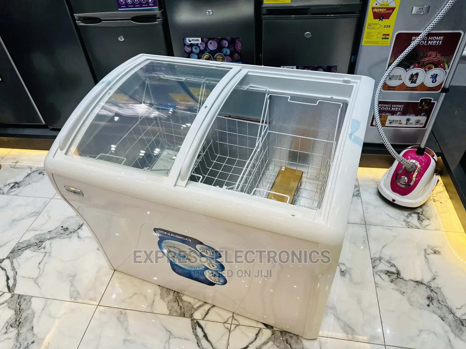 458 Ltrs – NAS-FS500G Fast Freezer Display Nasco