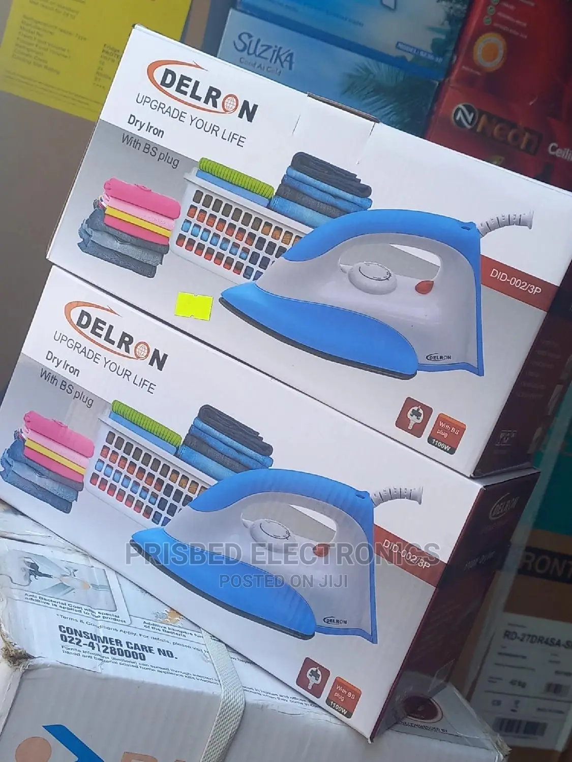 ×Delron Quality Dry Iron 1100W