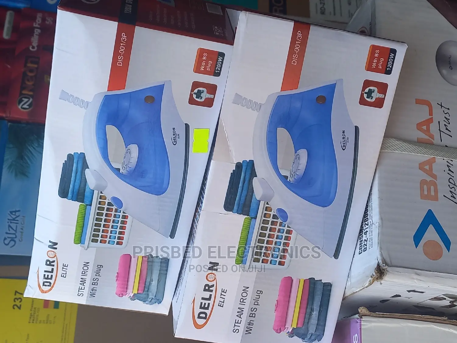 Delron Steam Iron 1200w