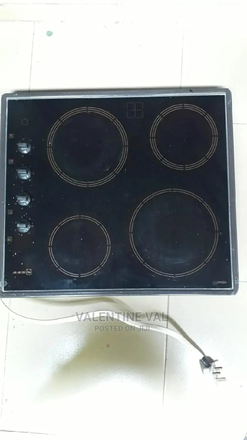 Electric Table Top Stove With 4 Knob