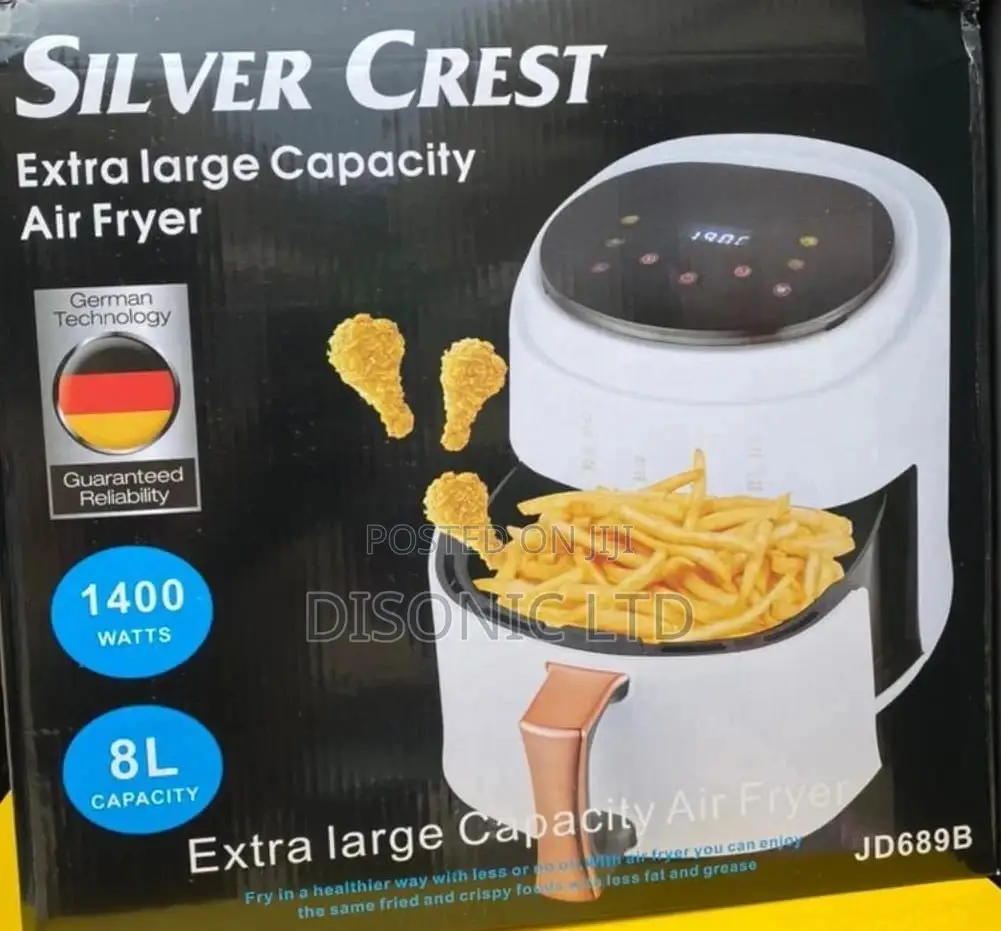 Silver Crest 8L Transparent Air Fryer