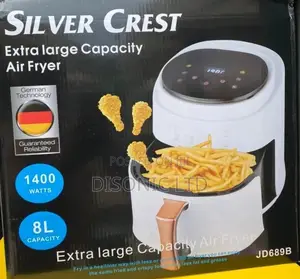 Silver Crest 8L Transparent Air Fryer