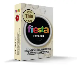 Fiesta Condom Extra Tin. 3 In 1