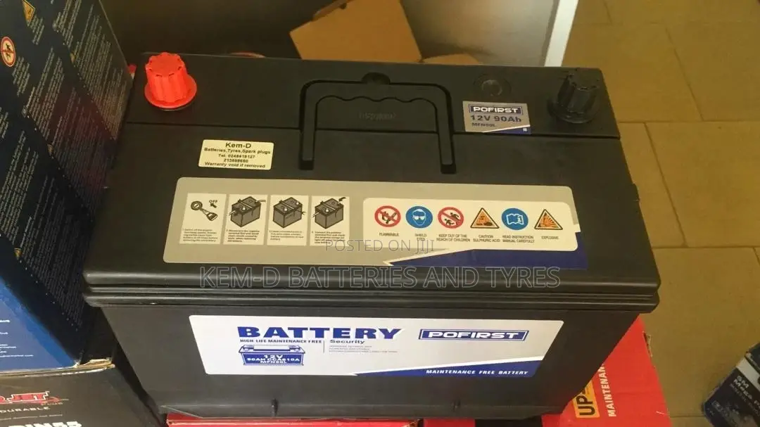 17 Plates Pofirst Battery - 90ah 12