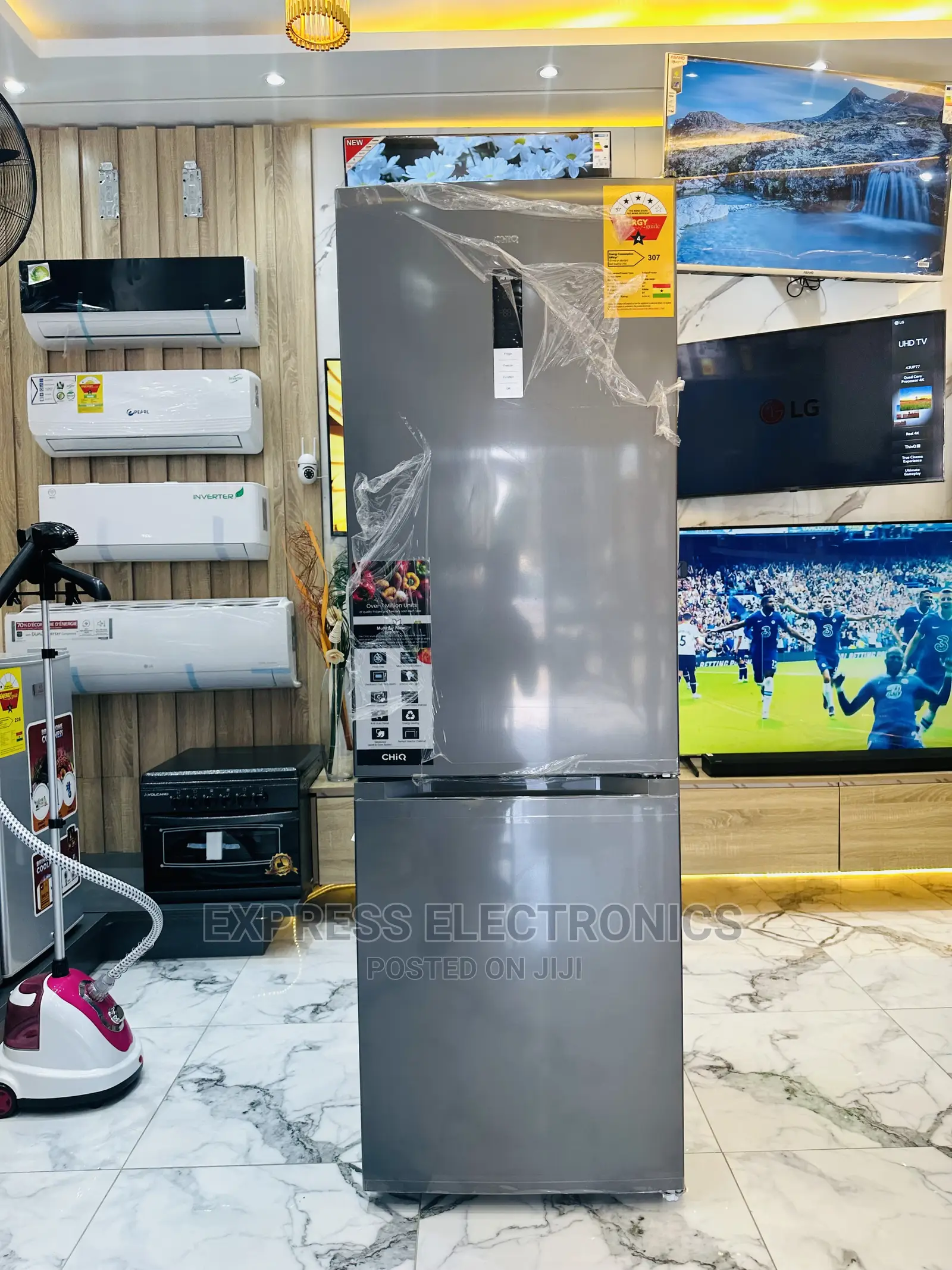Outside Condenser Fridge/Freezer Chigo CHBM-380W