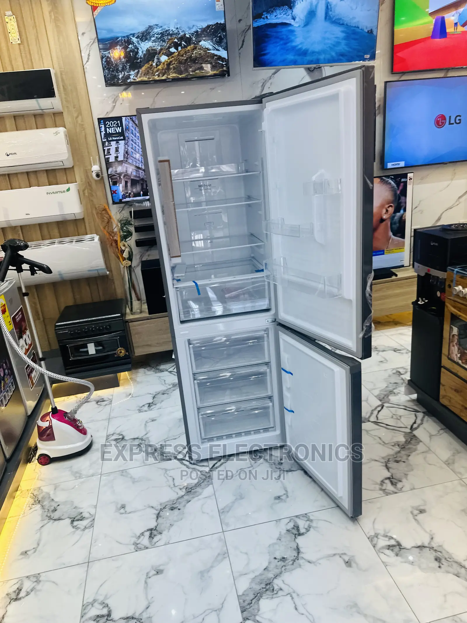 CHBM-370W 300L Glass Shelves Chigo Fridge