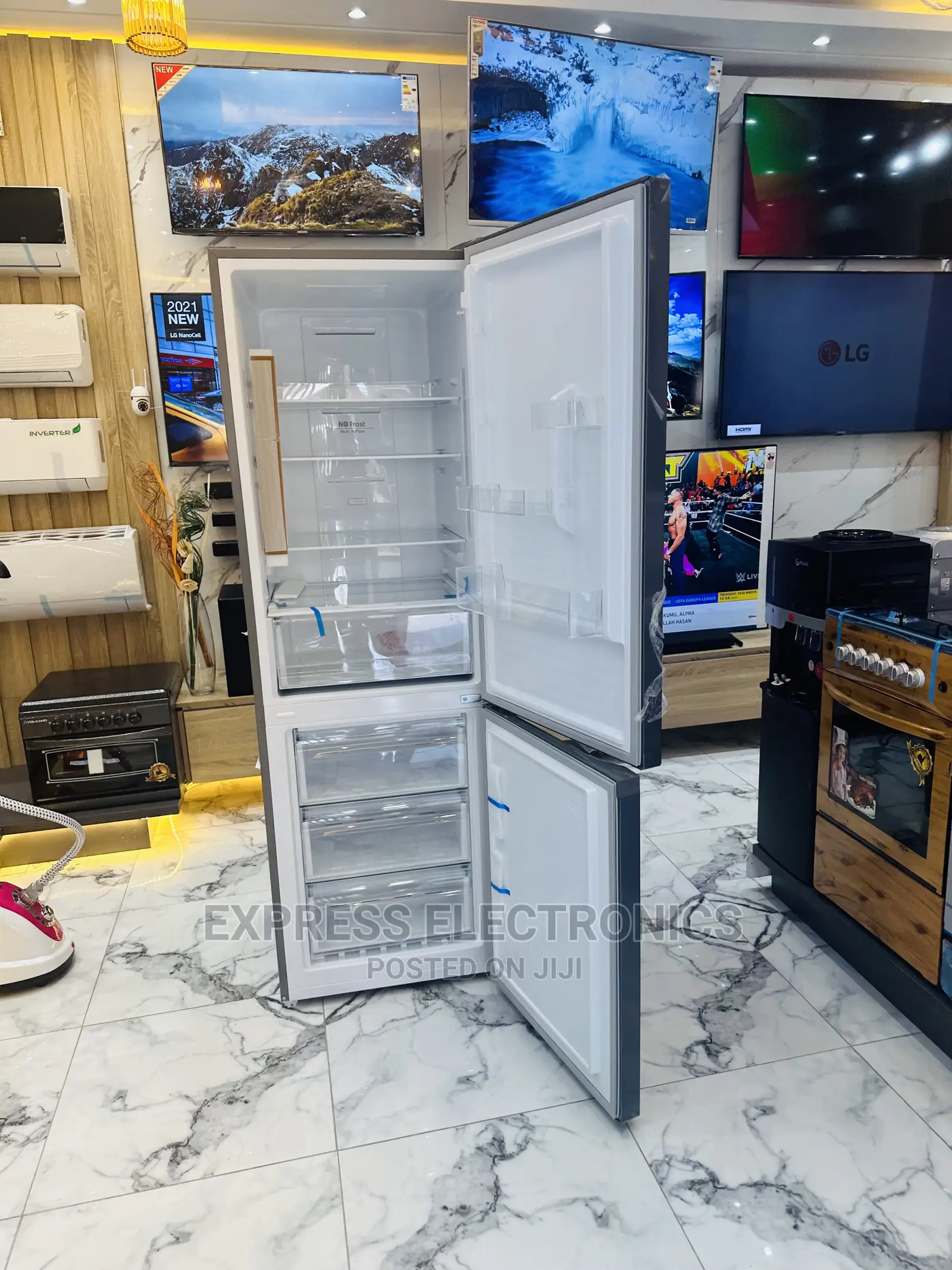 Multi Flow Energy Star  CHMB-370W CHIQ DOUBLE D FRIDGE