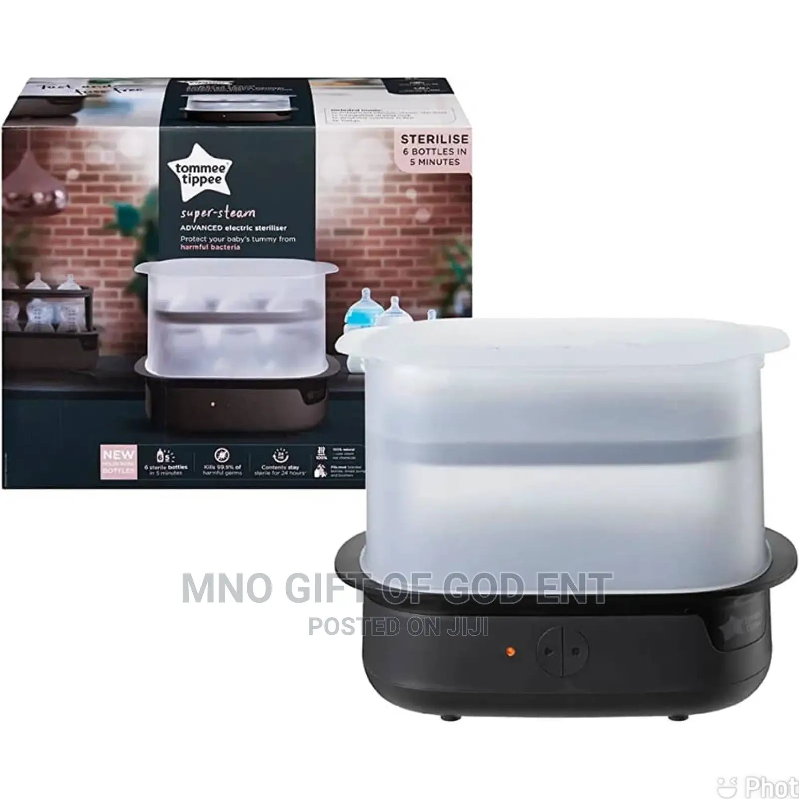 Tommee Tippee Advanced Steam Electric Steriliser From U.K.