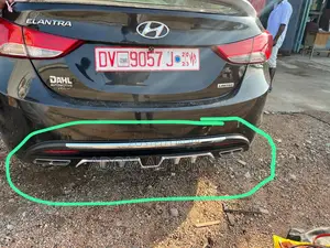 Elantra 2011 2012 2013 Back Bumper Diffuser