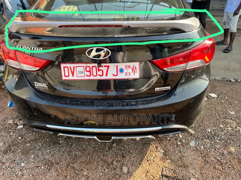 Elantra Boot Spoiler