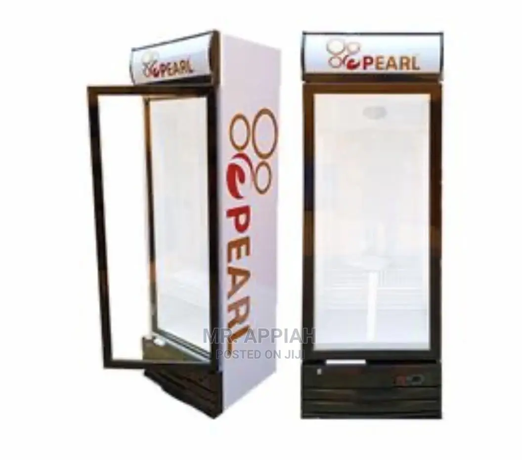 Pearl PVC46 318 Litres See Through Store Fridge