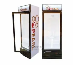 Pearl PVC46 318 Litres See Through Store Fridge