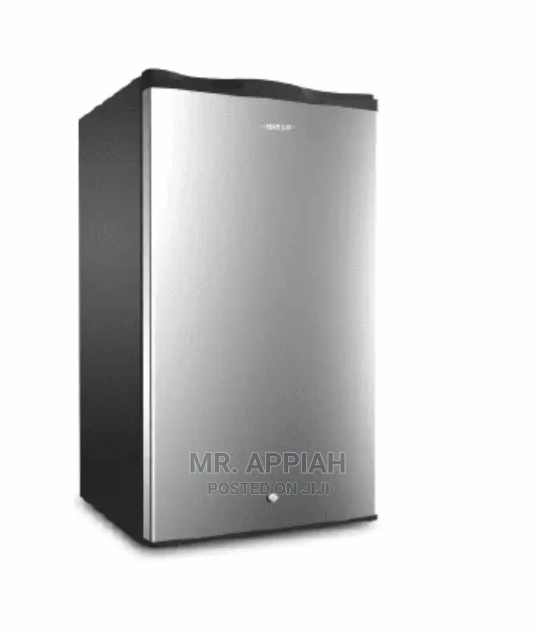 Pearl PF-109 Single Door Refrigerator – Grey Glass (Mirror)