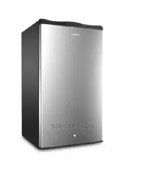 Pearl PF-109 Single Door Refrigerator – Grey Glass (Mirror)
