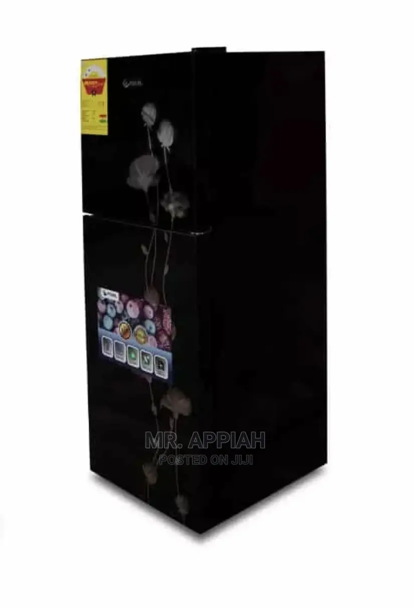 Pearl PF-200B 140liters Double Door Bottom Freezer Fridge