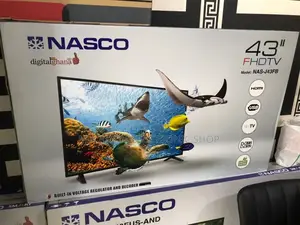 Nasco 43 Led Tv With Built in Regulator Decoder