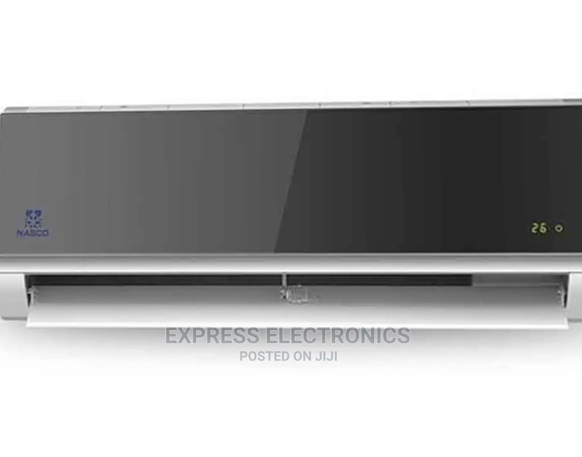 Nasco AC 2.0 HP Mirror Black BTU18000 Mesmeric Newly