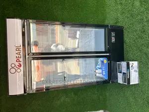 Mesmeric Newly Sealed 2door Pearl Display Fridge
