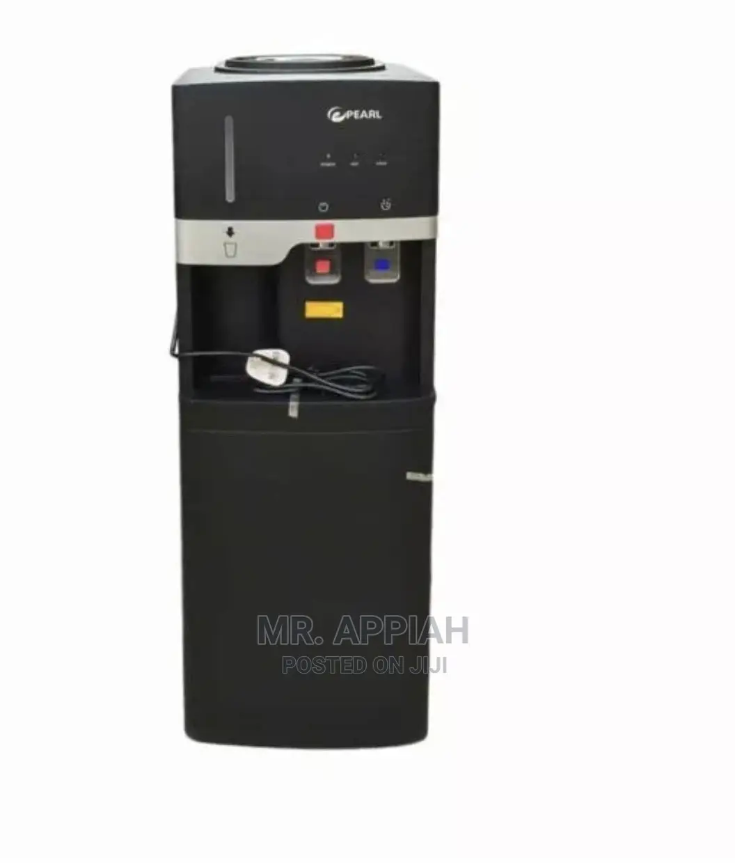 Pearl PWD-1000CBL Hot and Cold Water Dispenser – Black