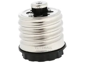 LED Light Screw Bulb Socket Adapter Converter--E40 to E27
