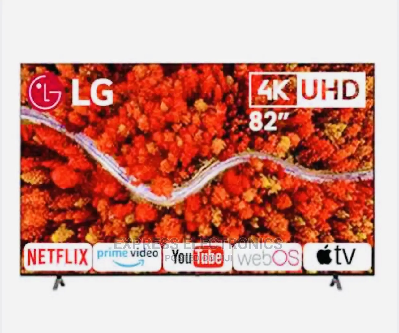 UHD Glossy Diagonal 82UP8050PVB Webos Smart Deeply Sound