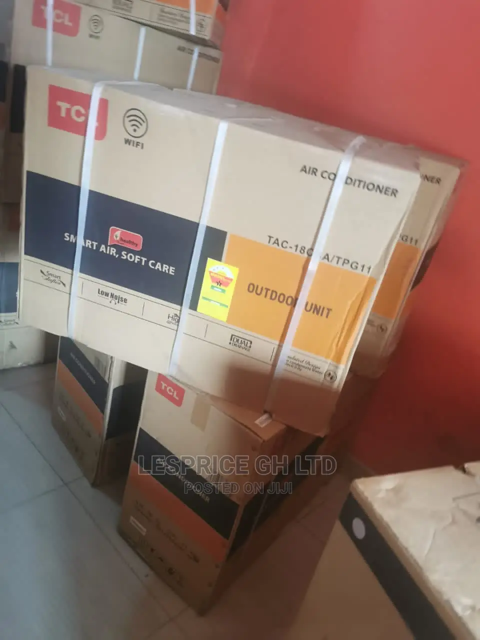 TCL 2.5hp Air-Conditioned Gas (Wifi)R410
