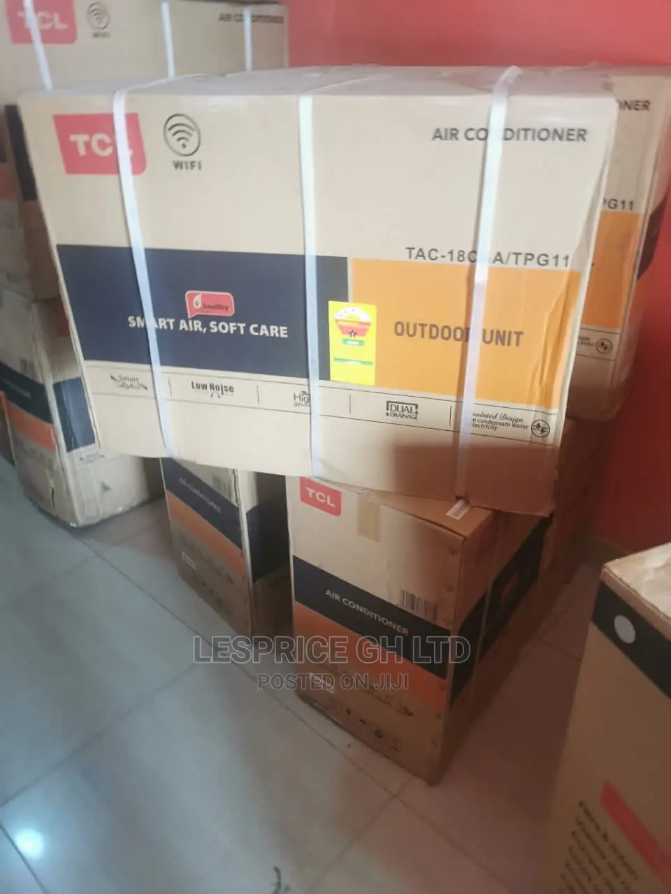 Excellent TCL 2.5hp Air-Condition Wifi R410 Gas