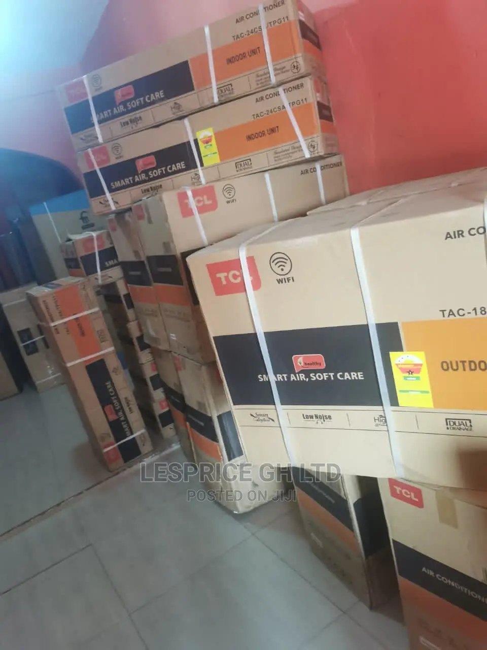 Powerful TCL 2.5hp Air-Condition R410 Gas