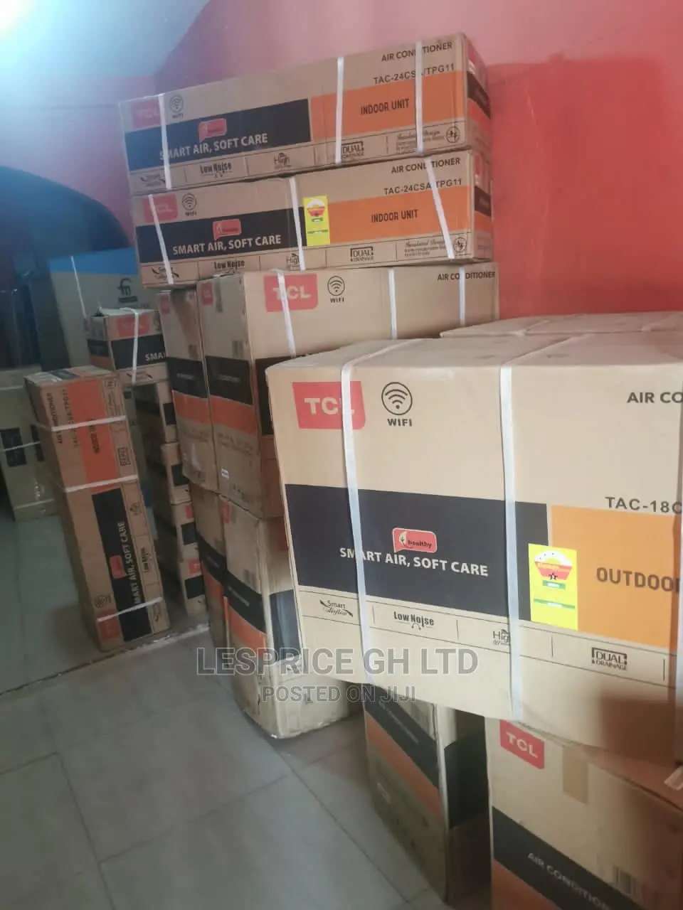 Wonderful TCL 2.5hp Air-Condition R410 Gas