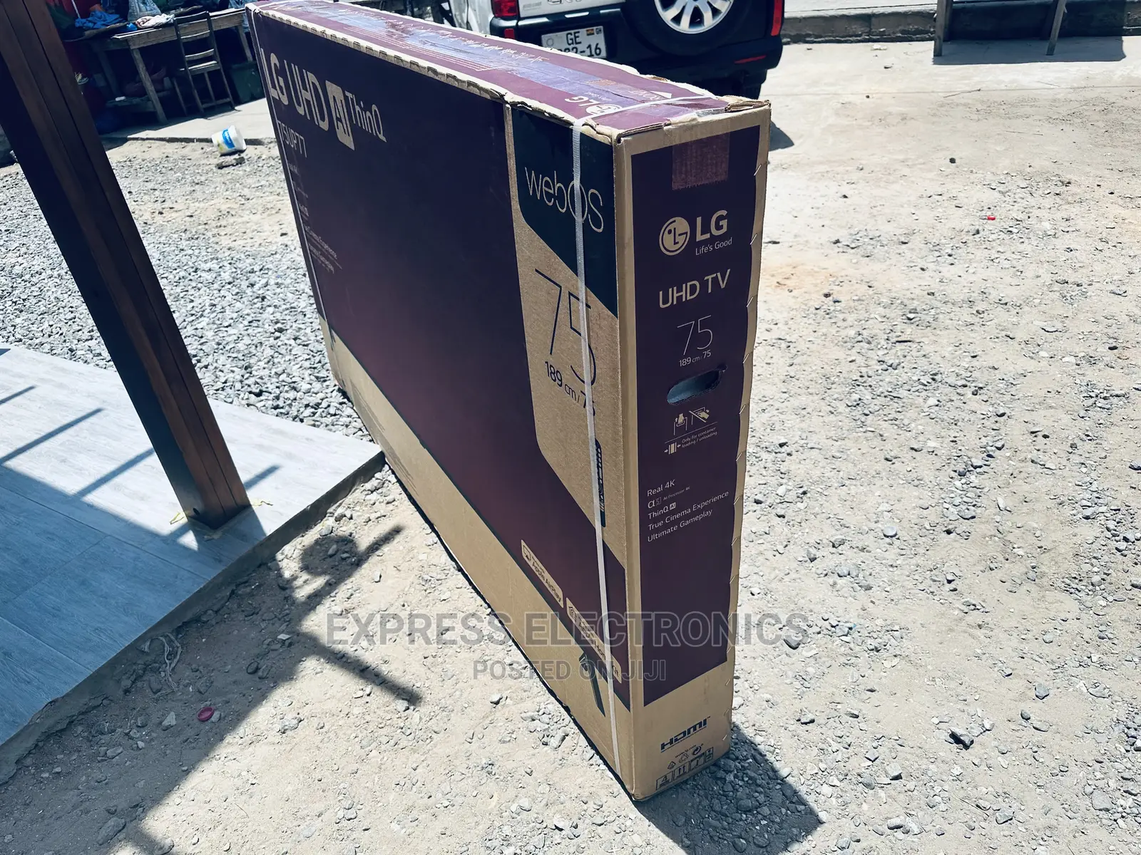 Real UHD. Unreal Immersion LG 75UP7750 Tv
