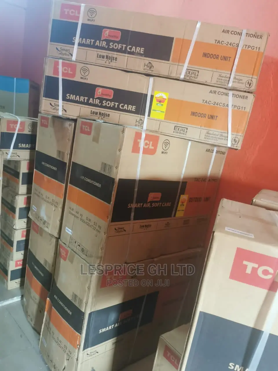 Superb TCL 2.5hp Air-Condition R410 Gas (Wifi)
