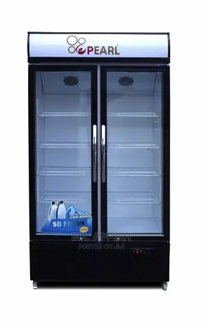 Pearl Double Door Display Fridge / Beverage Cooler PVC-74