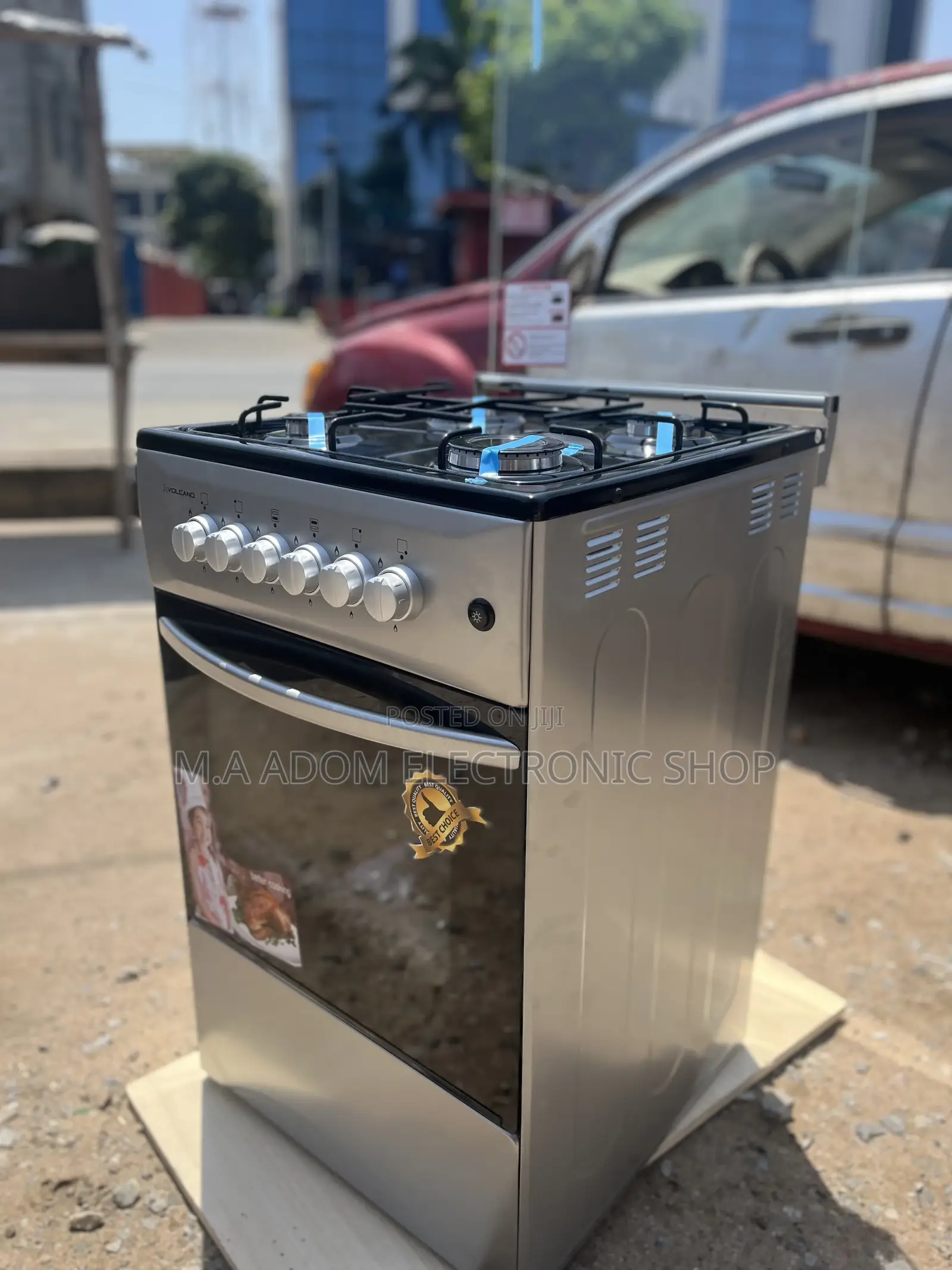 Anti Rust Volcano 4 Burner Gas Cooker