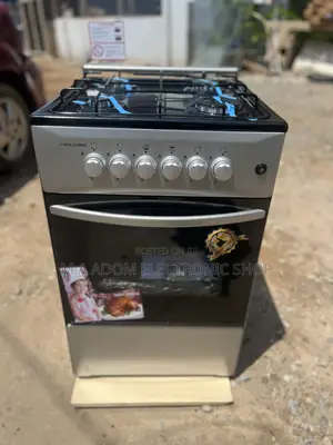 Volcano 4 Burner Gas Cooker With Double Grid