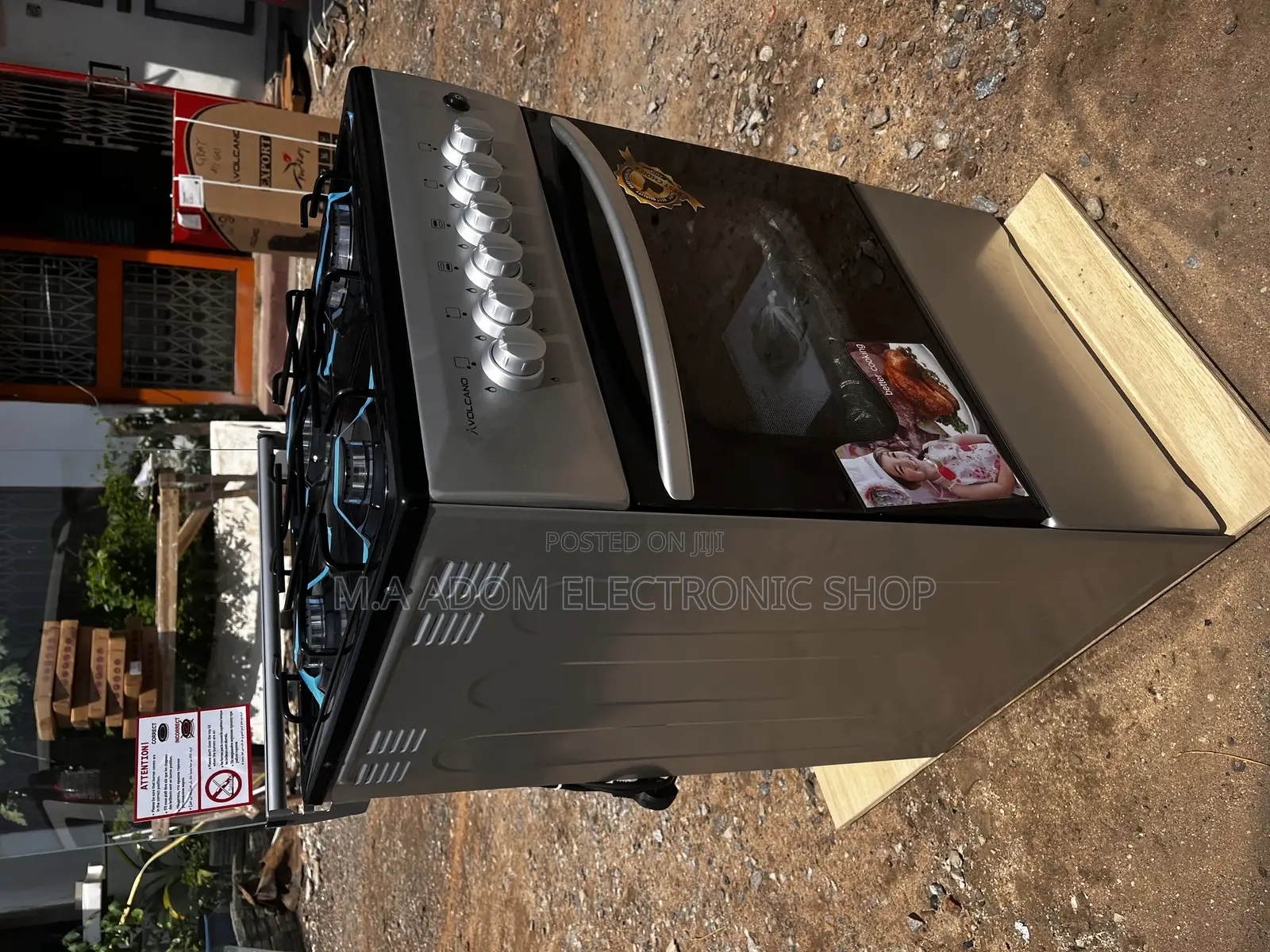 Volcano Kitchen Stove 4 Burner