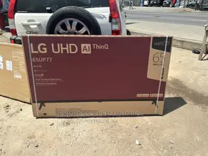 Vivid Clear Display Technology LG UHD Smart 65”Up77series