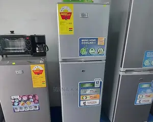 New_nasco Nasf2-20 Double Door Fridge With Top Freezer