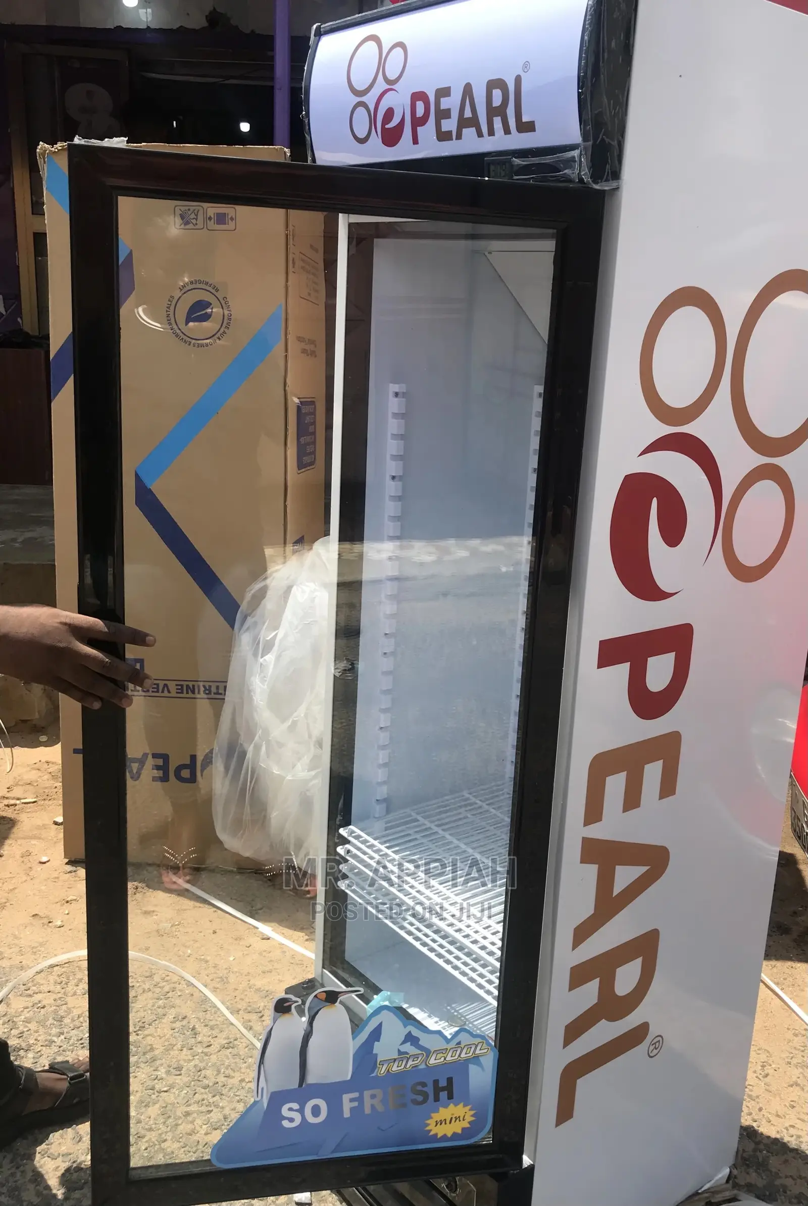 Pearl PVC-46 Single Door Store Fridge Automatic Defrost
