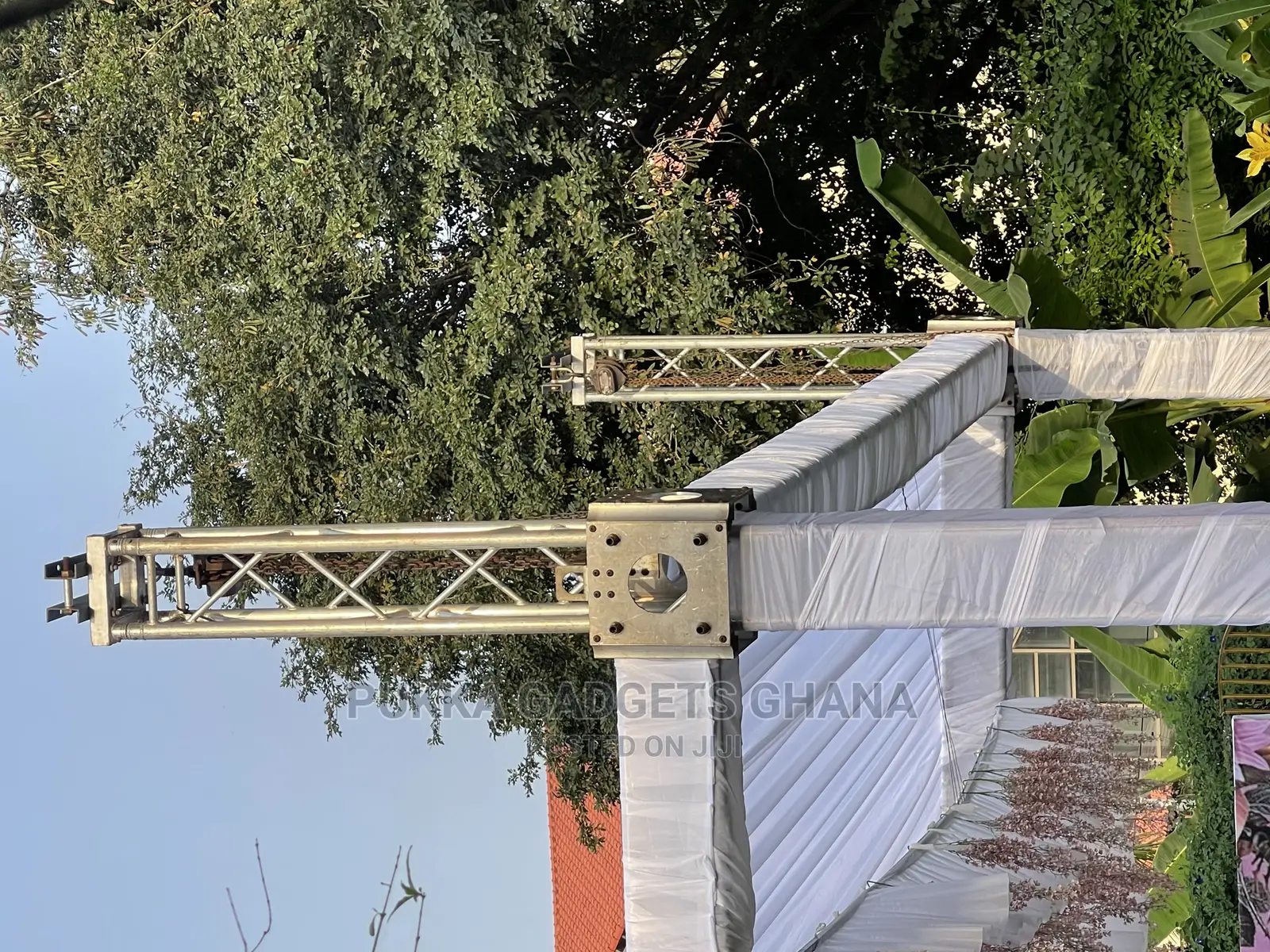 Trusses , Chandeliers, Stage, Lighting Services and Rentals