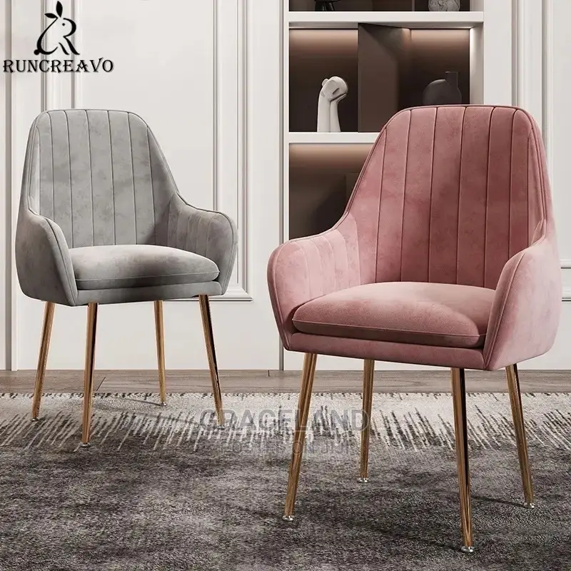 2 Set of Living Room Chairs Nordic Modern Minimalist Furnitu
