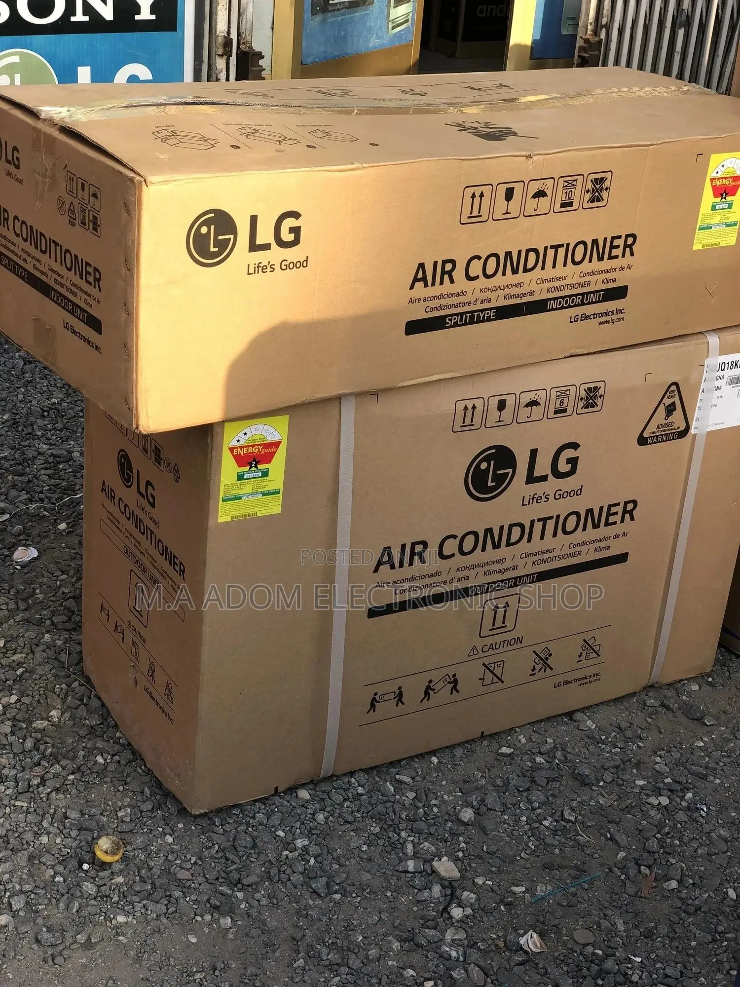 LG S4nq18kl3qd 18K Btu Inverter AC (With Gen Mode) Air Condi