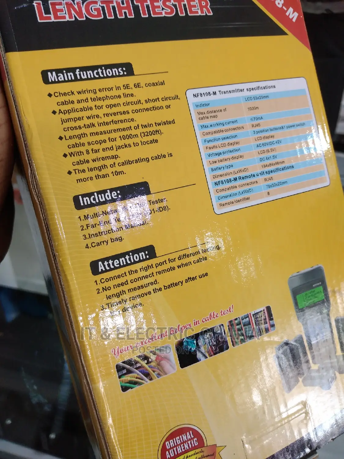 Network Cable Tester