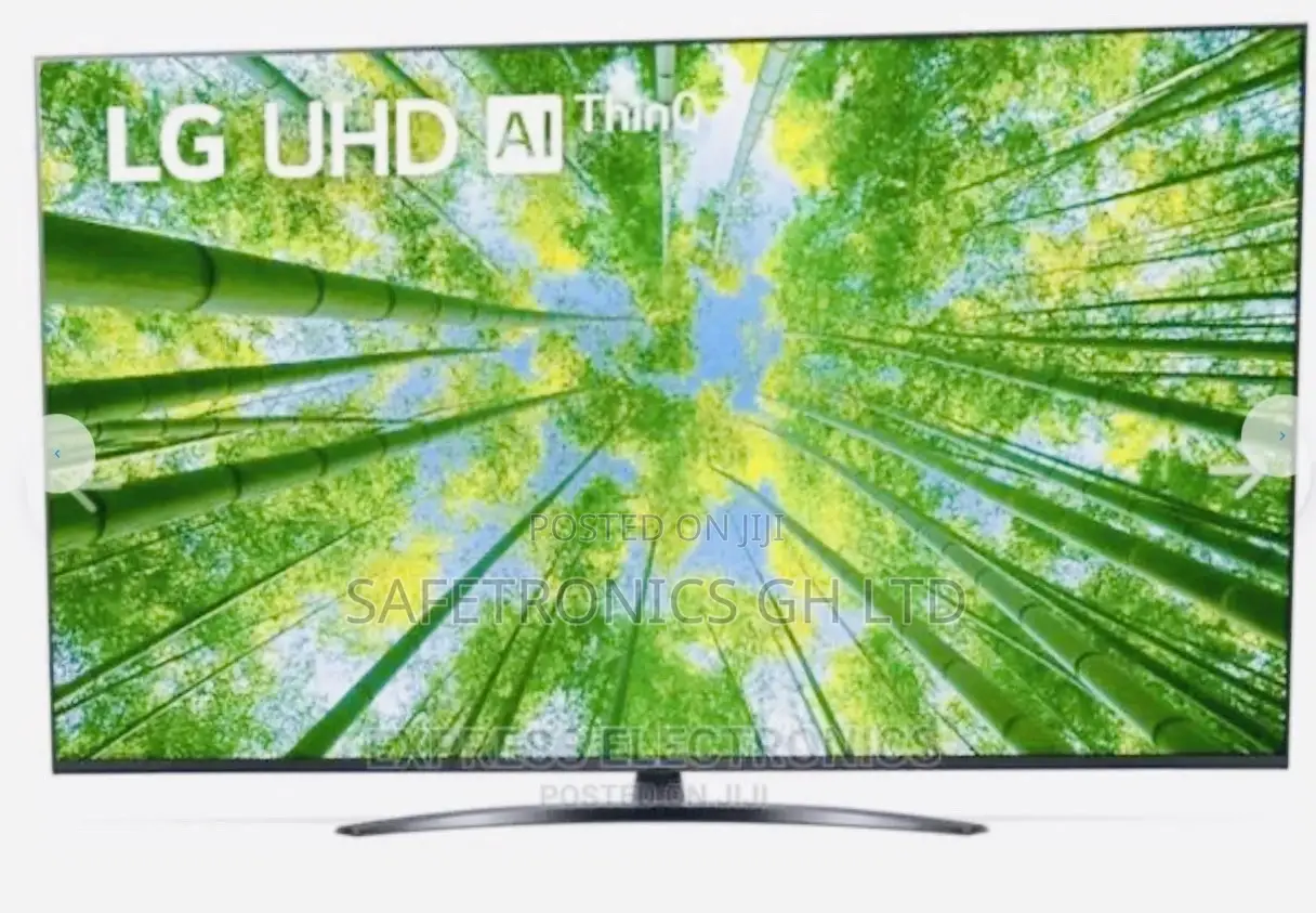 LG UHD TV 65 Inch UQ8000 Series, Cinema Screen Design