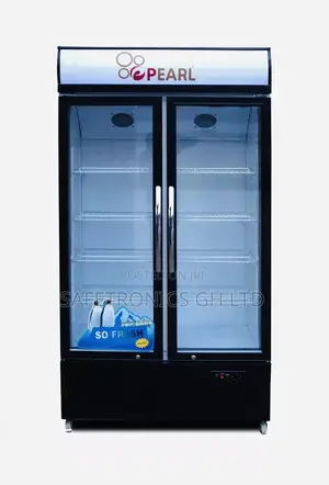Pearl 568liters Double Door Display Fridge / Beverage Cooler