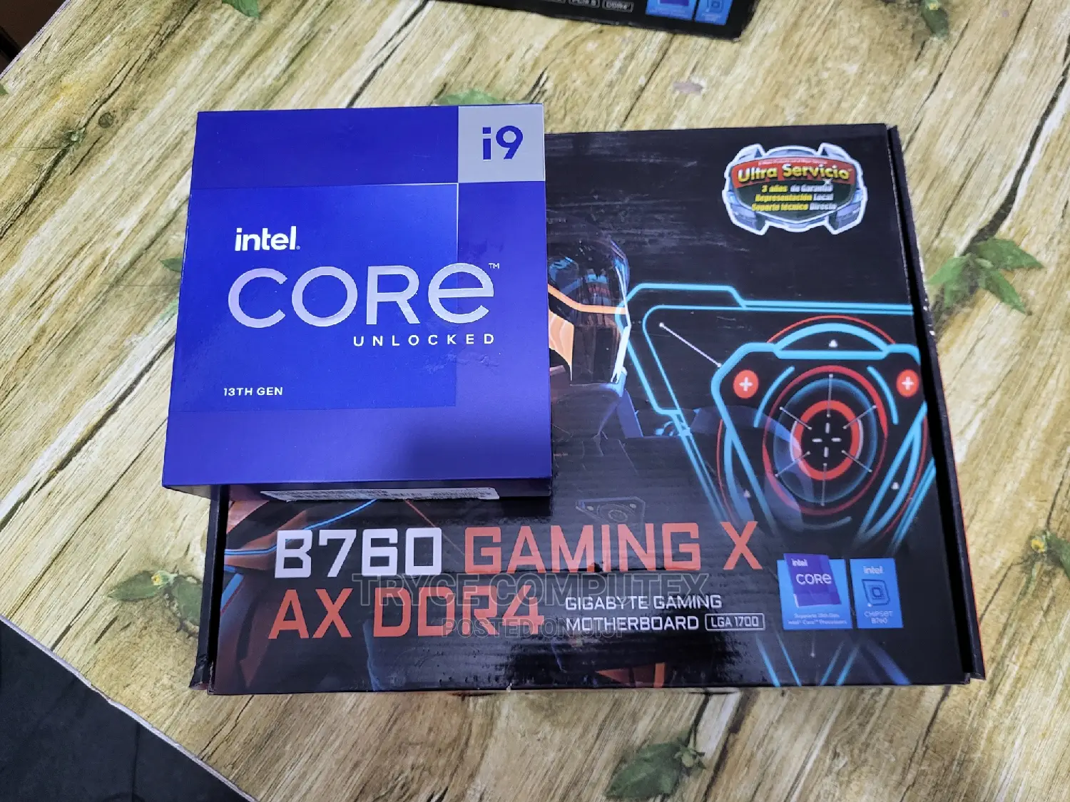Intel Core I9 and Z790 DDR5 Motherboard